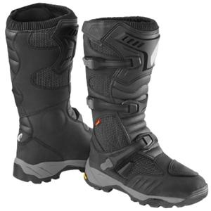 Forma Adventure Air Dry motocikla zābaki, melni