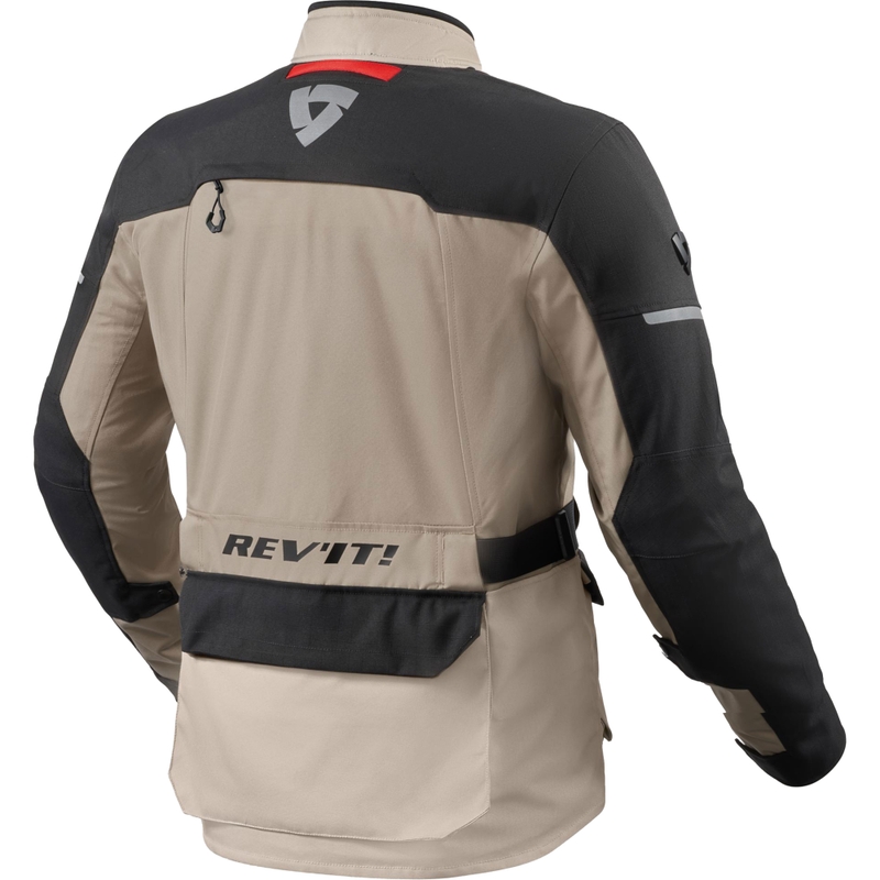 Revit Outback 5 H2O motocikla jaka, smilšu-melna