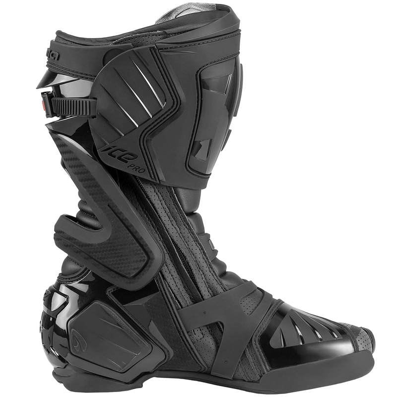 Forma Ice Pro Flow motocikla zābaki melni-melni