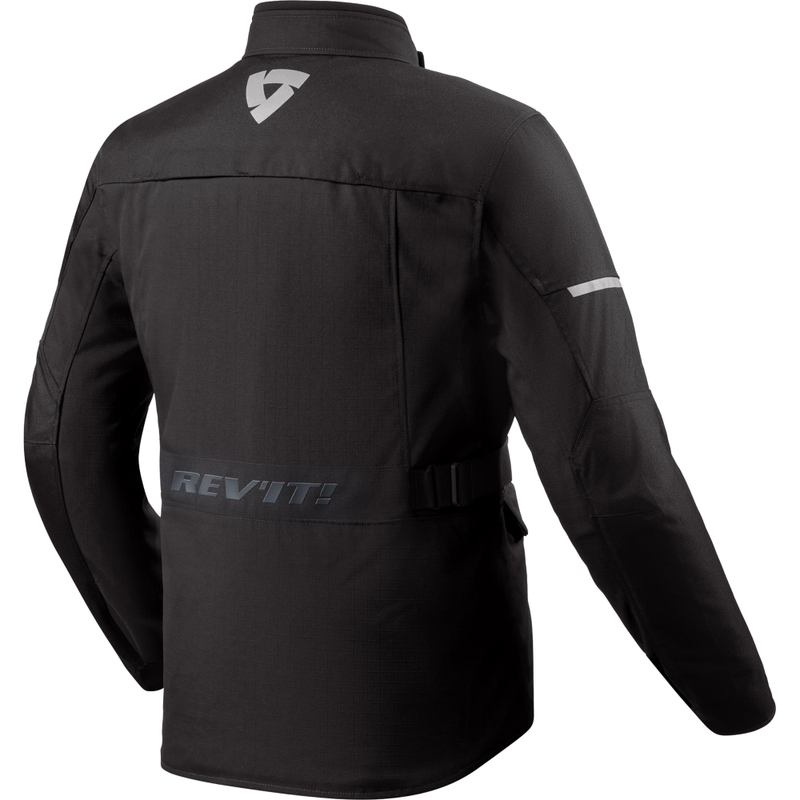 Motocikla jaka Revit Convergent H2O, melna
