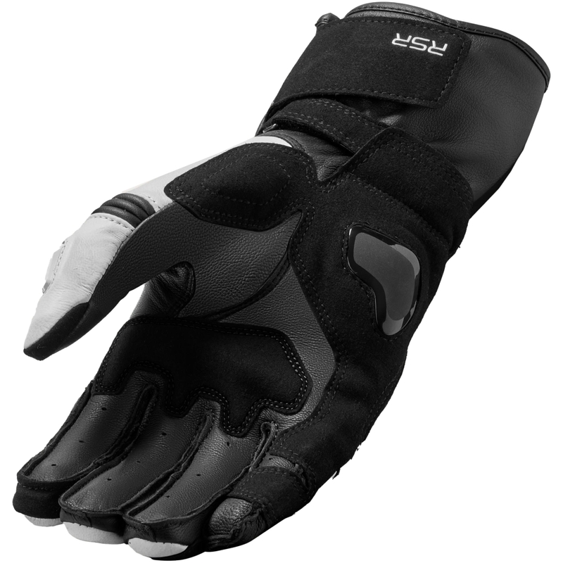 Revit RSR 5 motocikla cimdi melni-balti