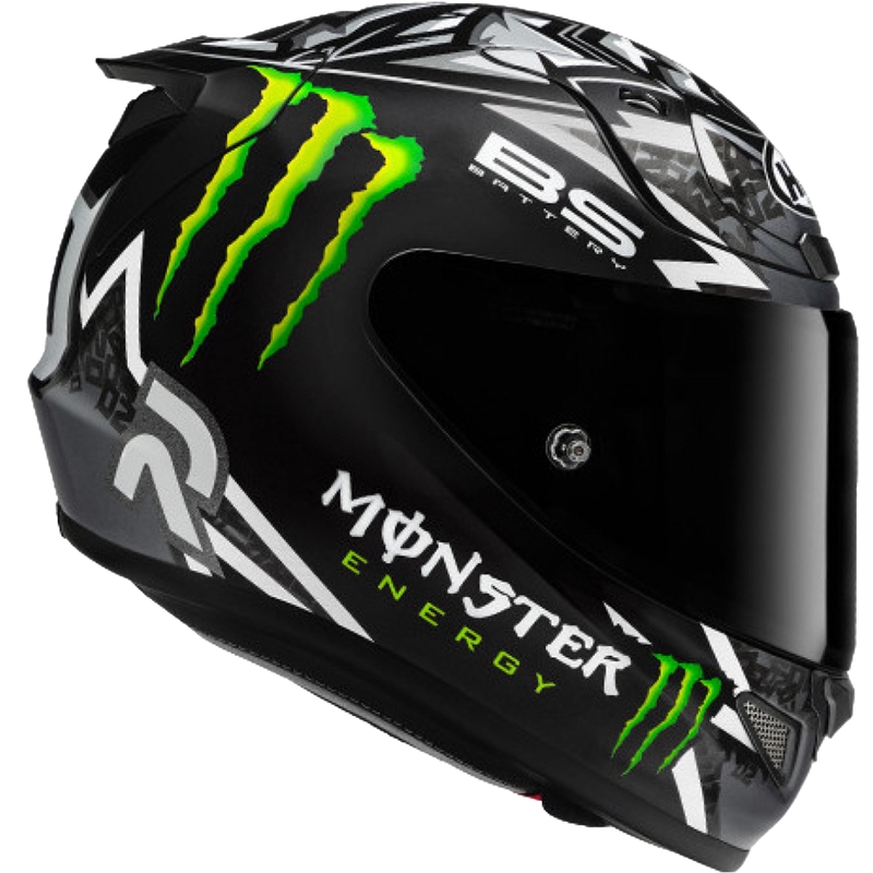 HJC RPHA 12 Quartararo Replica BL MC5 motocikla ķivere, melna