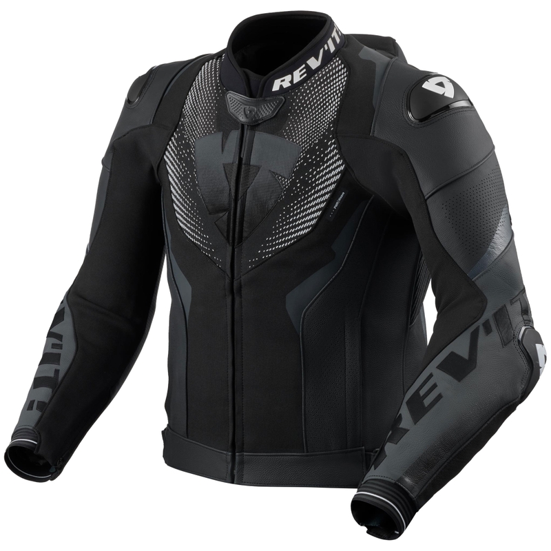 Revit Hyperspeed 3 PRO ādas motocikla jaka melna-antracīta