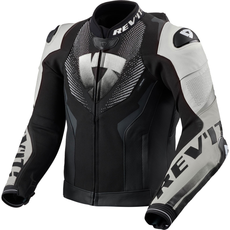 Revit Hyperspeed 3 PRO ādas motocikla jaka melna-balta