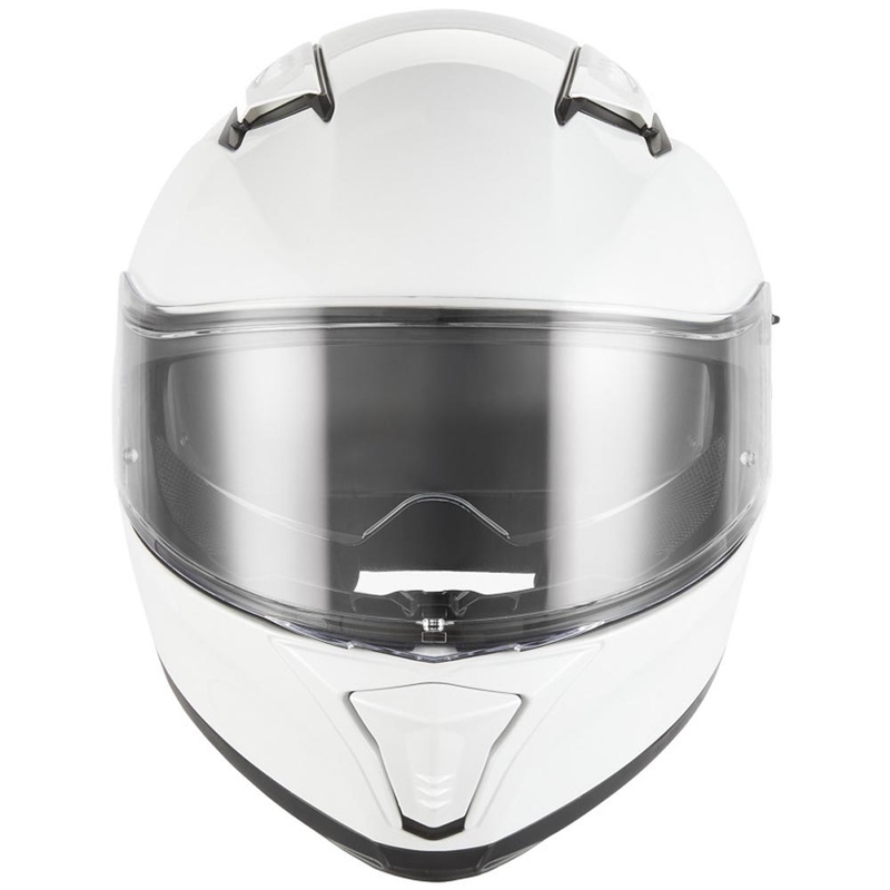Pilna sejas motocikla ķivere NOX N402 balta