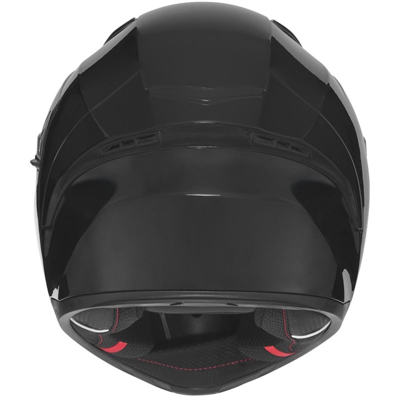 NOX N402 pilnas sejas motocikla ķivere melna