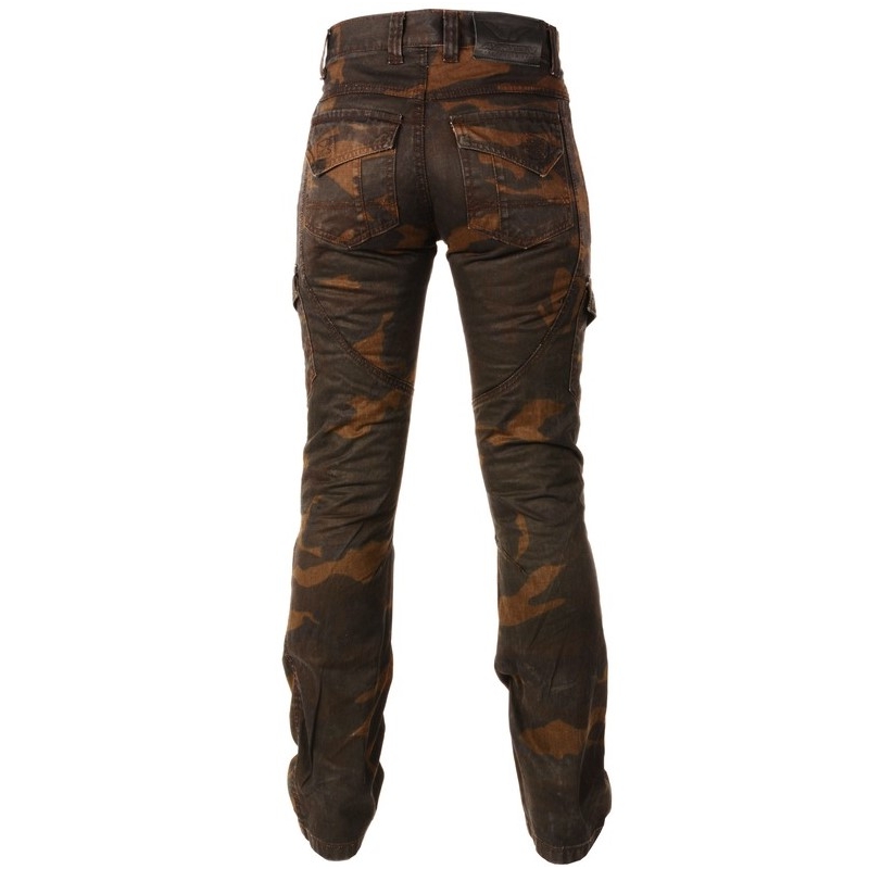 Sieviešu džinsi Ayrton Camino brown camo izpārdošana