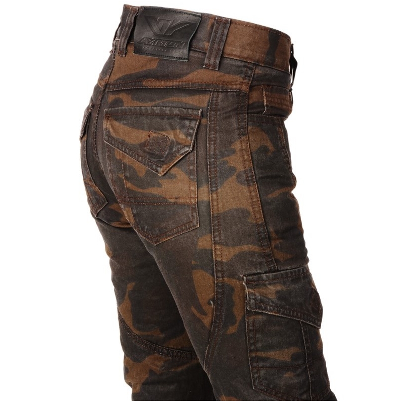 Sieviešu džinsi Ayrton Camino brown camo izpārdošana