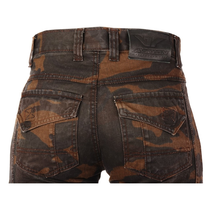 Sieviešu džinsi Ayrton Camino brown camo izpārdošana