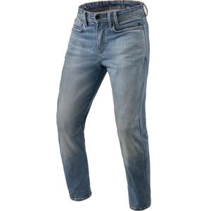 Revit Detroit 3 Tapered motocikla džinsi, vidēji zili, vintage stilā