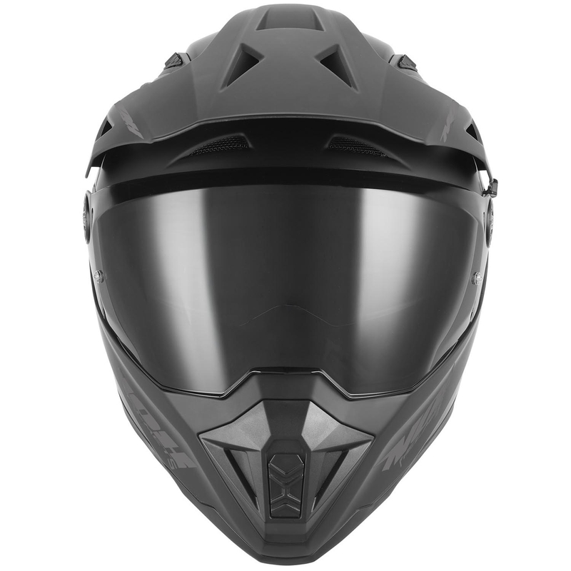 Enduro motocikla ķivere NOX N350 matēti melna