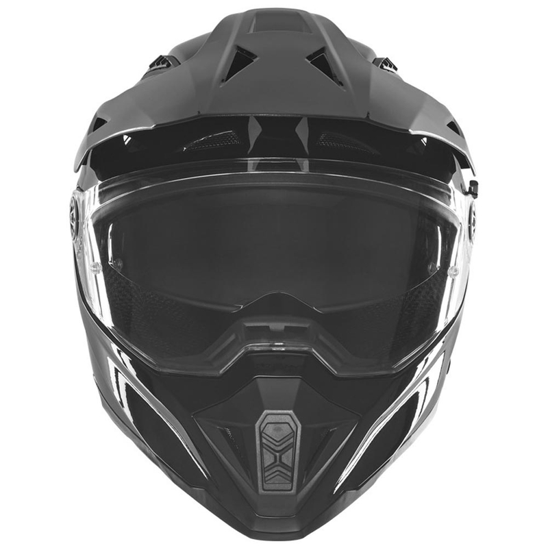 Enduro motocikla ķivere NOX N350 melna