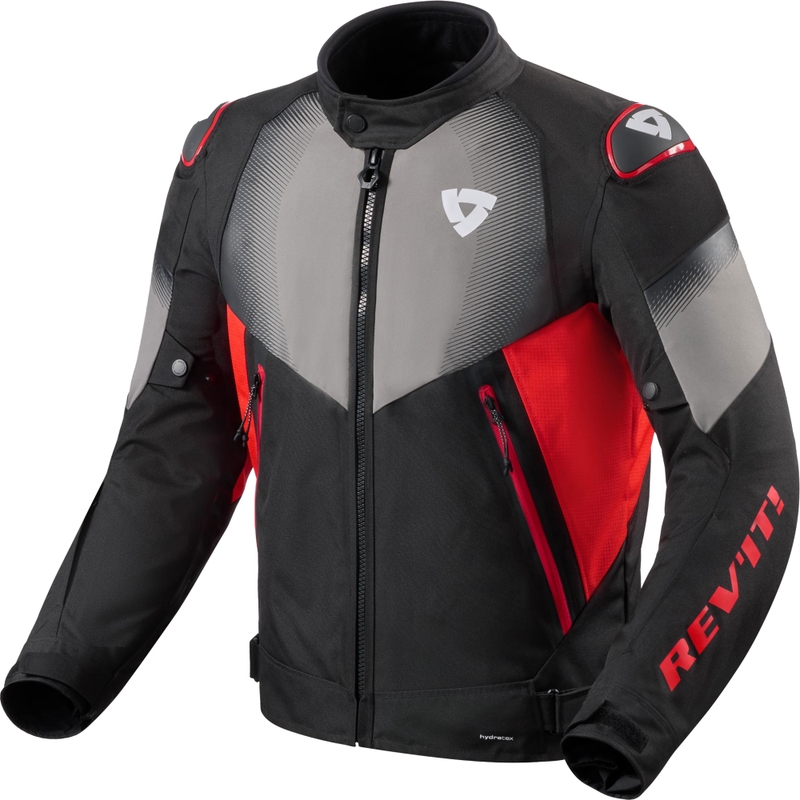Revit Control H2O motocikla jaka melna-sarkana