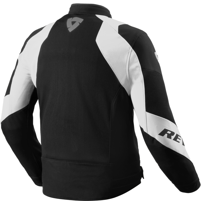 Revit Hyperspeed 3 GT Air motocikla jaka melna-balta