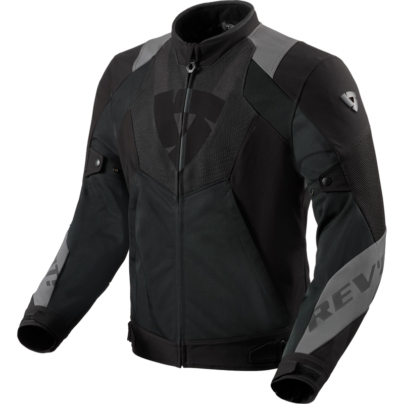 Revit Hyperspeed 3 GT Air motocikla jaka melna-pelēka