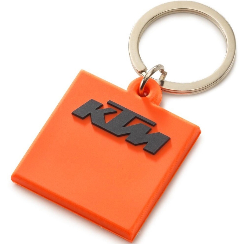 KTM gumijas atslēgu piekariņš oranžs