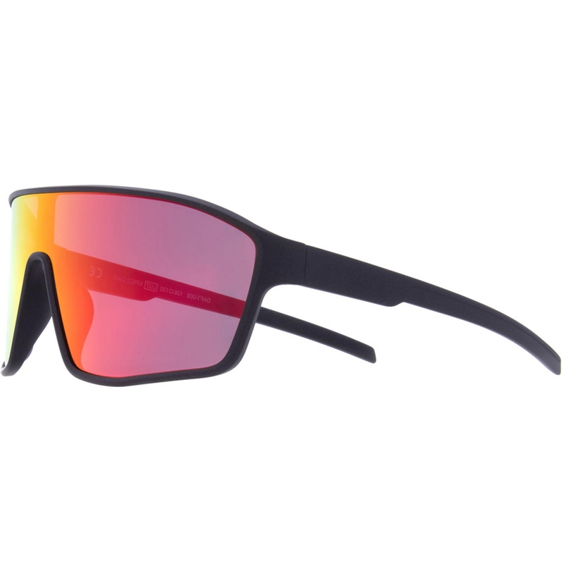 Red Bull Spect Daft saulesbrilles, melnas ar zili sarkanām lēcām