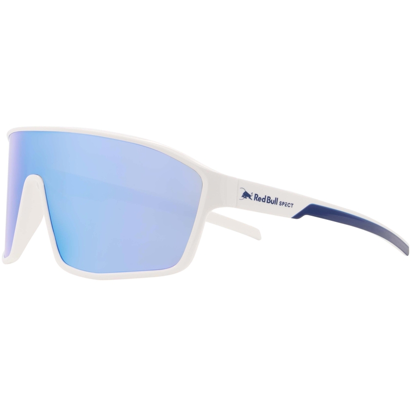 Red Bull Spect Daft saulesbrilles, baltas ar zilu lēcu