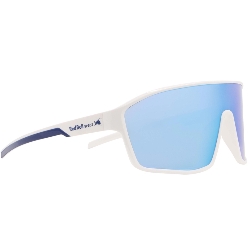 Red Bull Spect Daft saulesbrilles, baltas ar zilu lēcu