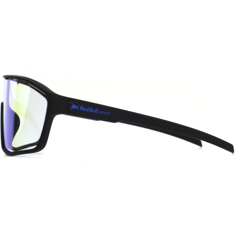 Red Bull Spect Daft saulesbrilles, melnas ar fotohromu stiklu
