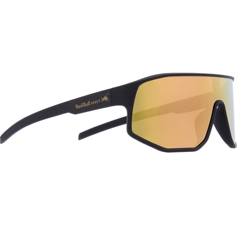 Red Bull Spect Dash saulesbrilles matēti pelēkas ar zaļi zelta lēcām
