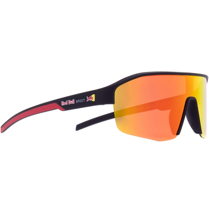 Red Bull Spect Dundee saulesbrilles melnas ar oranžām lēcām