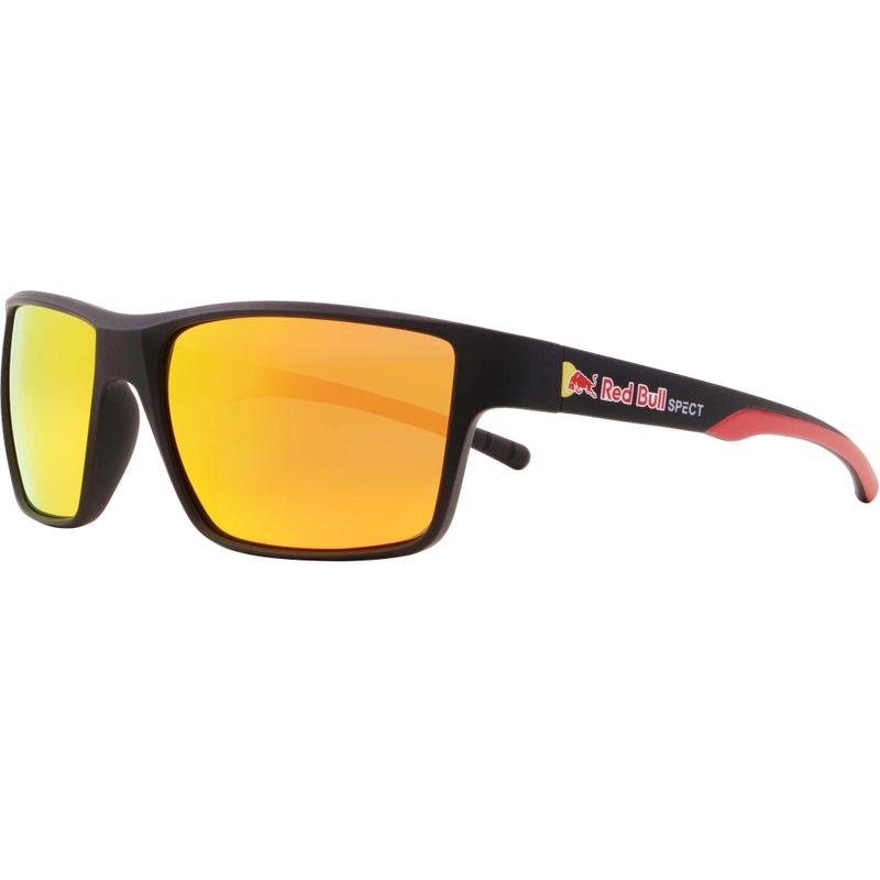 Red Bull Spect Chase saulesbrilles, melnas ar brūnām lēcām