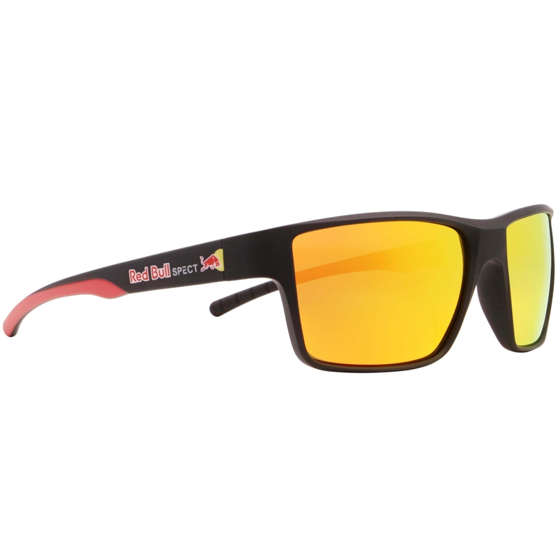 Red Bull Spect Chase saulesbrilles, melnas ar brūnām lēcām