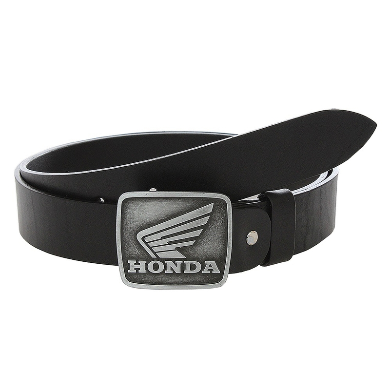 Ādas moto josta ar Honda sprādzi