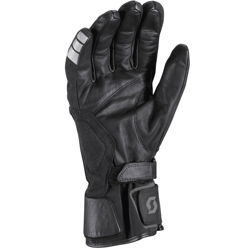 Sieviešu motocikla cimdi SCOTT TRAFIX DP melni