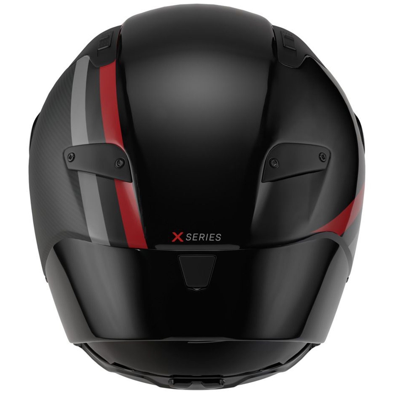 Pilna izmēra motocikla ķivere Nolan X-804 RS Ultra Carbon Gemini 364 spīdīgi pelēka-melna-sarkana-antracīta