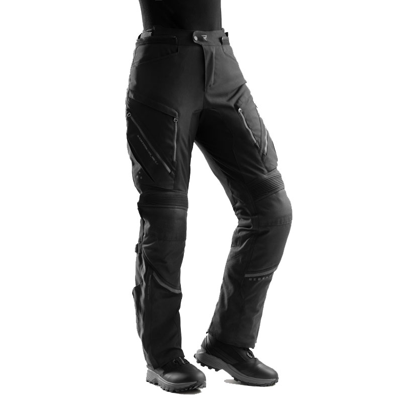 Sieviešu īsās motocikla bikses Rebelhorn Hardy 3.0 melnas