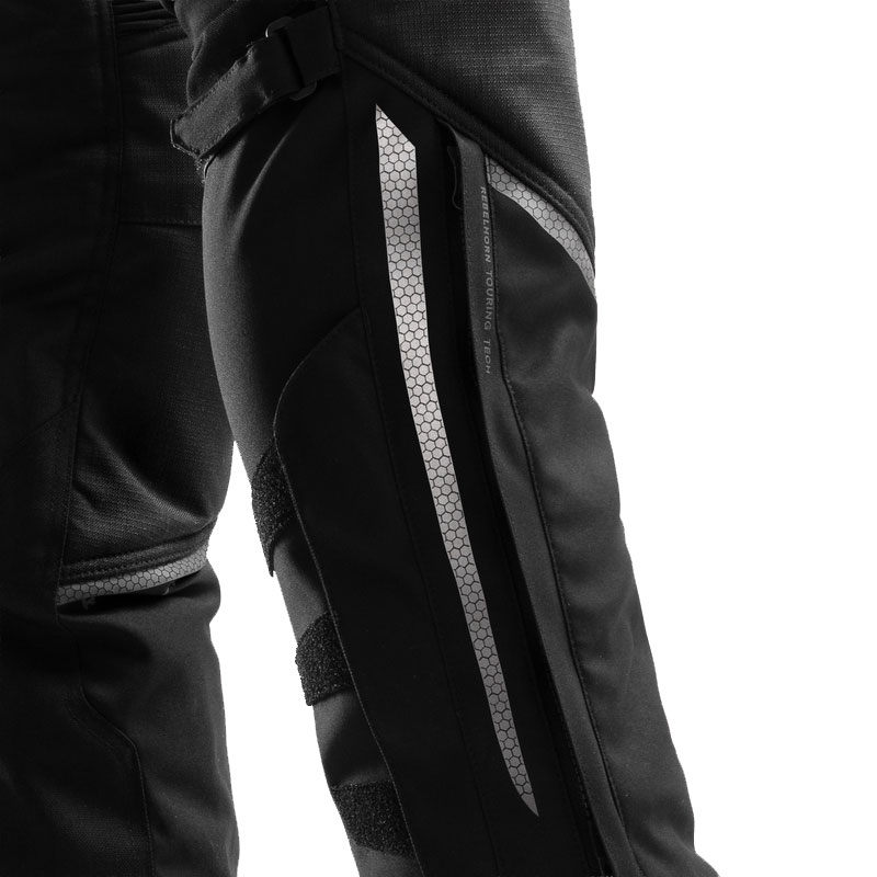 Sieviešu īsās motocikla bikses Rebelhorn Hardy 3.0 melnas