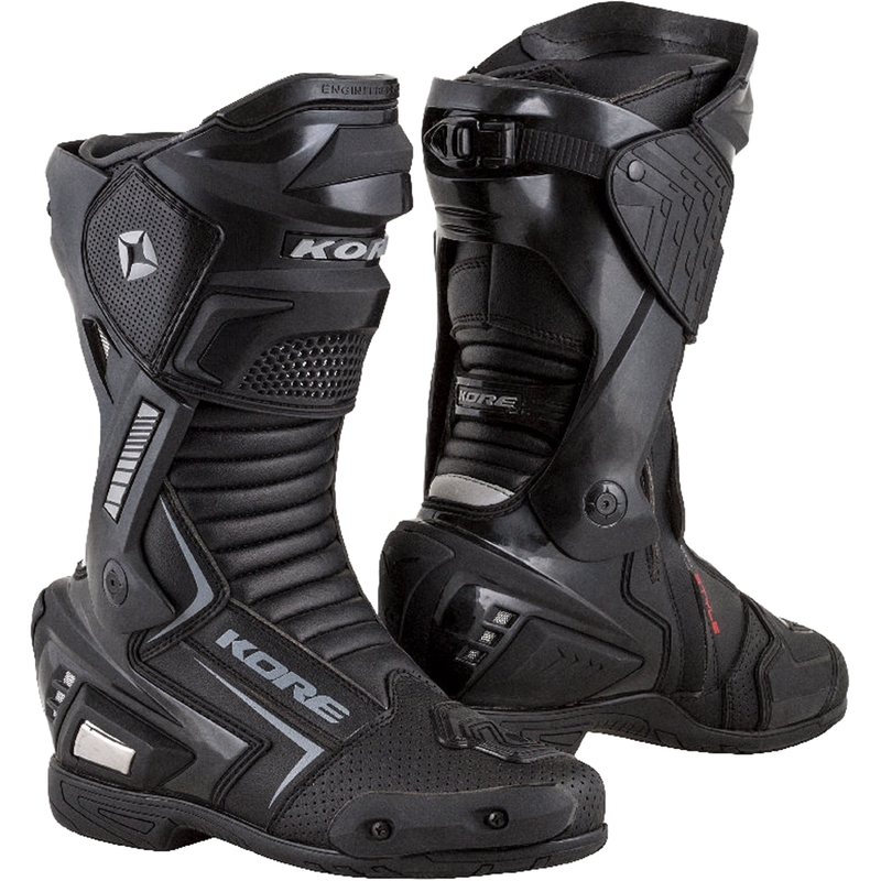 Kore Sport 2.0 motocikla zābaki melni