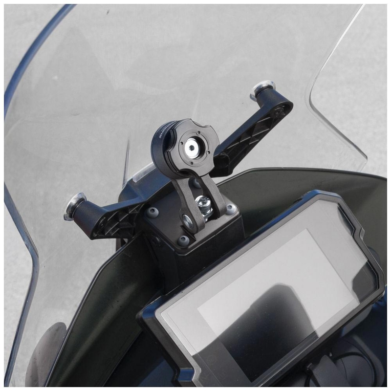 Interfona turētājs QUIKLOX sistēmai AMPS, melns