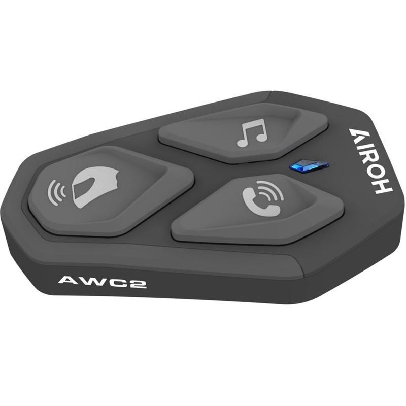 Bluetooth motocikla domofons Airoh AWC2 melns