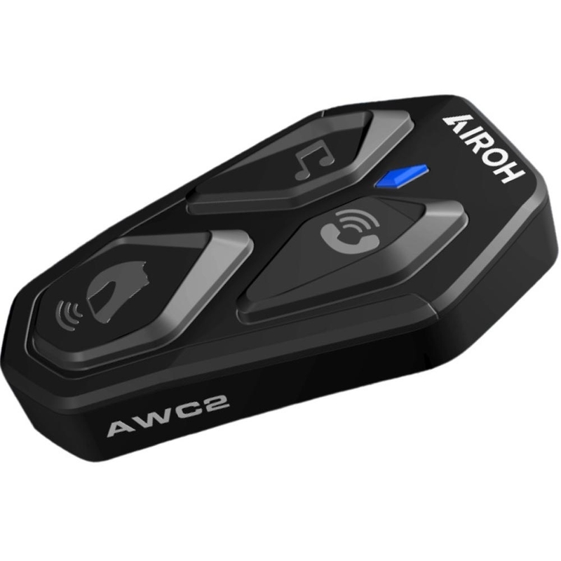 Bluetooth motocikla domofons Airoh AWC2 melns