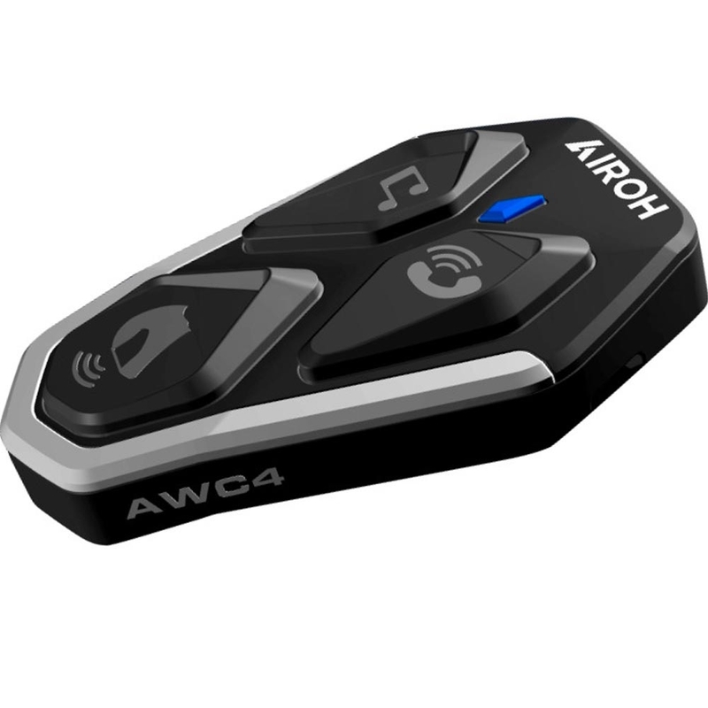 Bluetooth motocikla domofons Airoh AWC4 melns