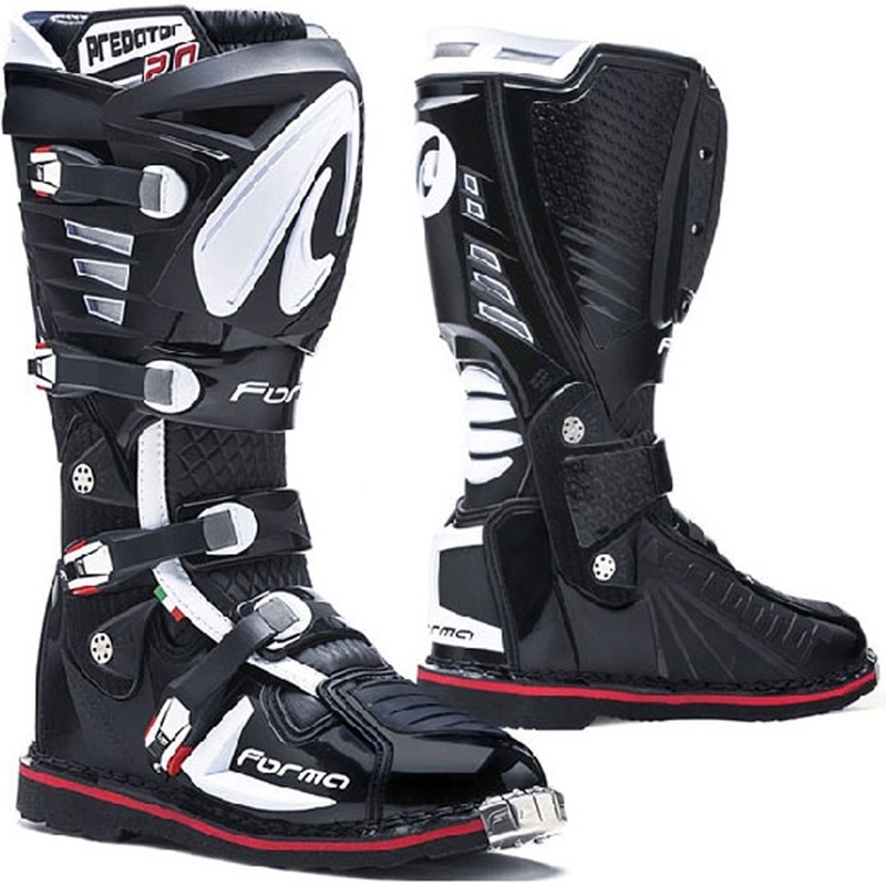 Forma Predator 2.0 motocikla zābaki melni