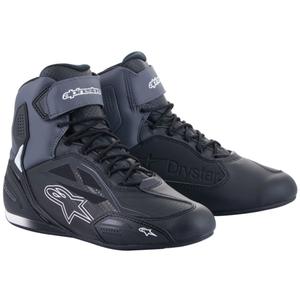Alpinestars Faster-3 Drystar Black-Dark Grey Motociklu zābaki