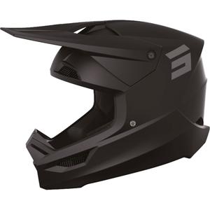 Motokrosa ķivere Shot Furious Solid Black
