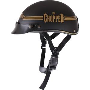 Přilba na motorku braincap RSA Skull černá matná