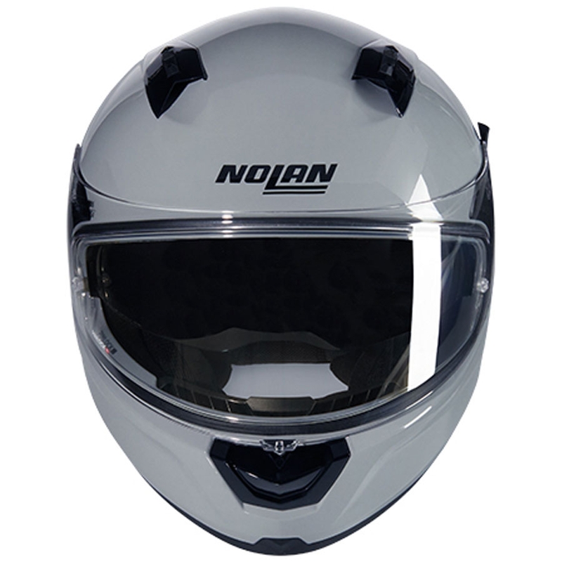 Nolan N60-6 Classico slēgta tipa motocikla ķivere, spīdīgi pelēka