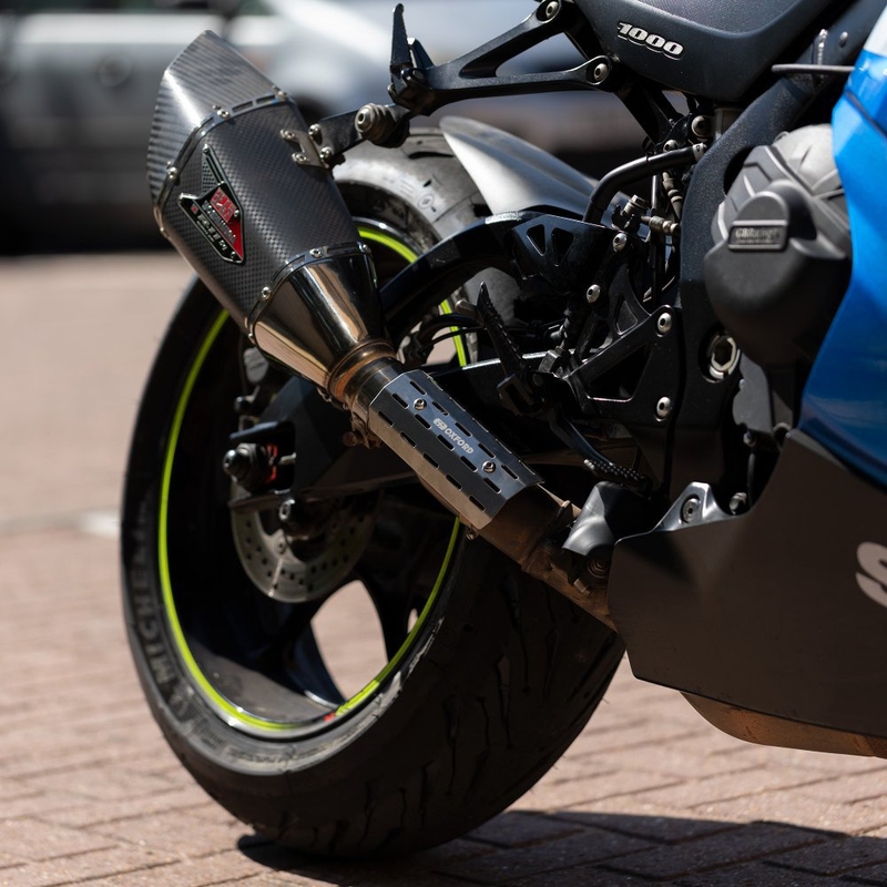 Oxford Scrambler izplūdes sistēmas pārsegs
