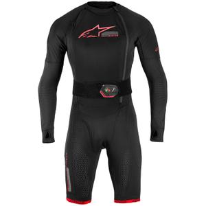 Alpinestars TECH-AIR®10 V2 drošības spilvenu sistēma melna-sarkana-pelēka