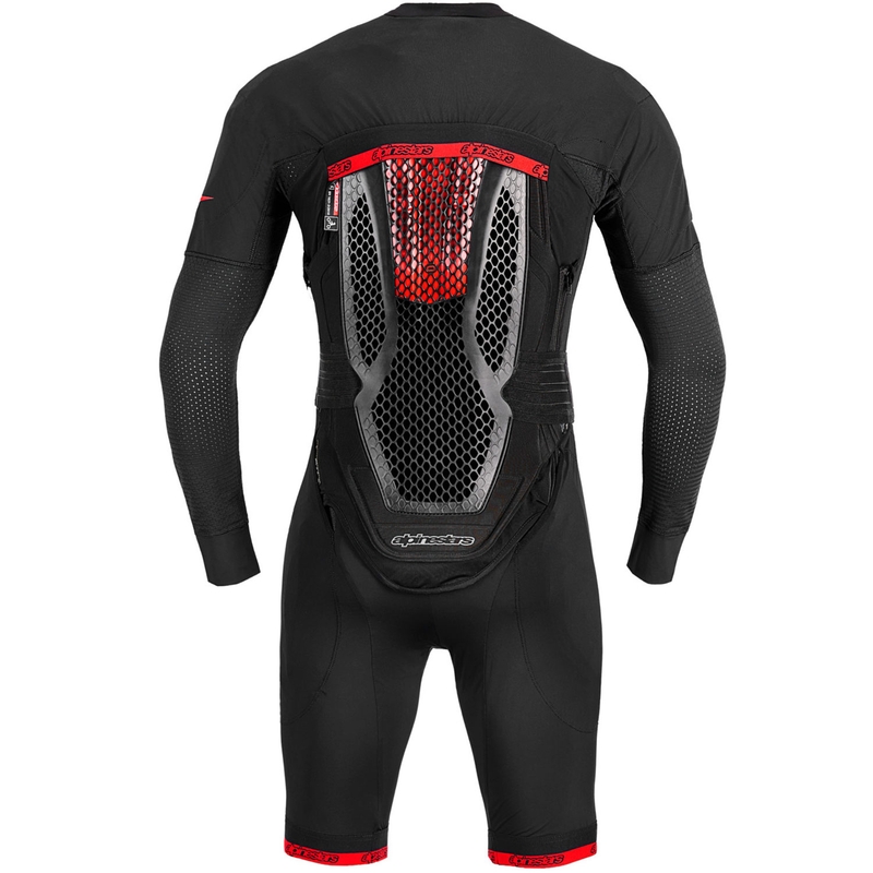 Alpinestars TECH-AIR®10 V2 drošības spilvenu sistēma melna-sarkana-pelēka