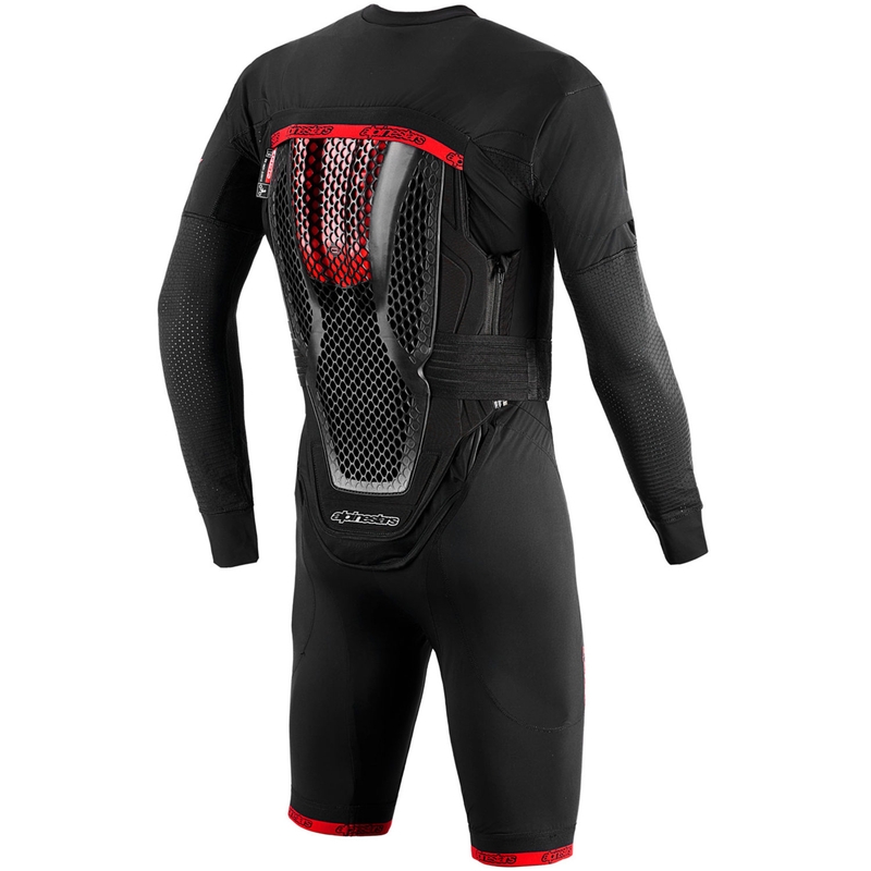 Alpinestars TECH-AIR®10 V2 drošības spilvenu sistēma melna-sarkana-pelēka