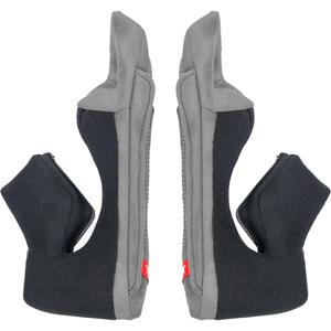 Iekšējie vaigu spilventiņi Airoh MATRYX pelēkām ķiverēm