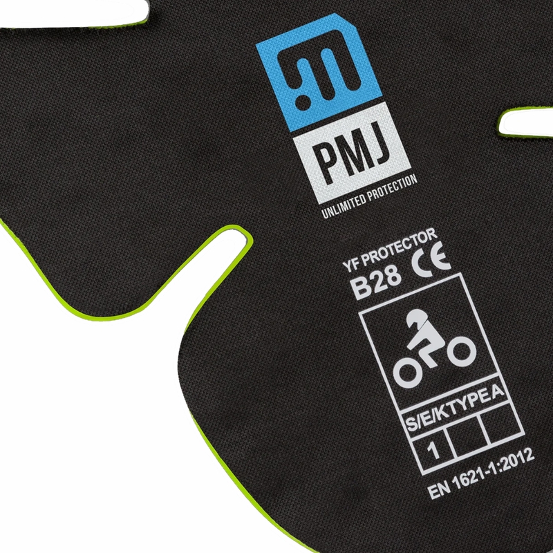 PMJ EXA PRO motocikla plecu un elkoņu aizsargi, zaļi izpārdošana