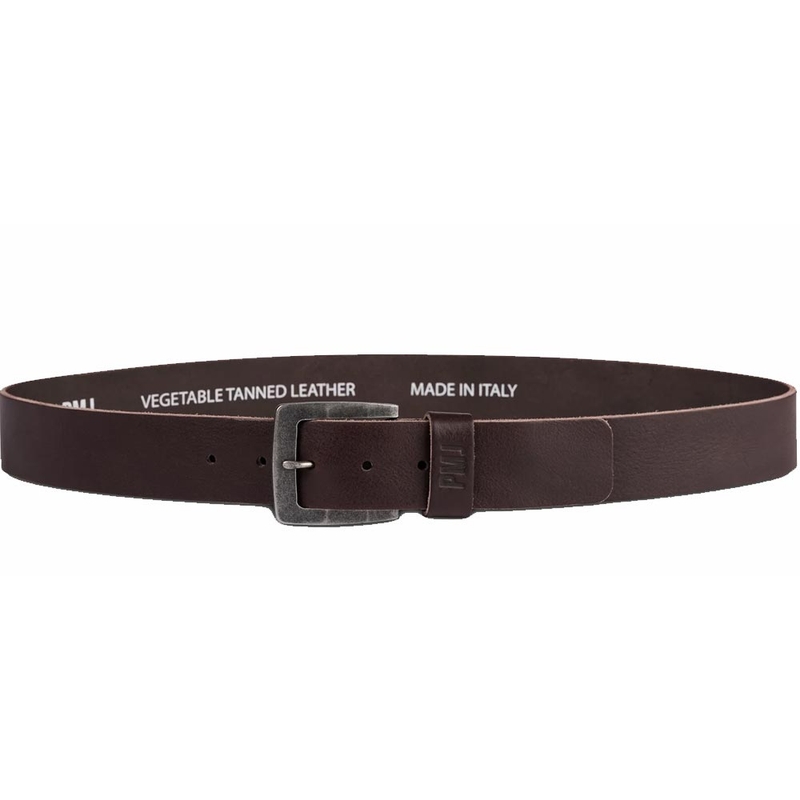 Ādas motocikla josta PMJ Leather Belt brūna izpārdošana
